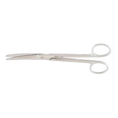 Scissors Dissecting Mayo 6-3/4" Beveled Straight SS Disposable 12/Pk